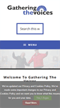 Mobile Screenshot of gatheringthevoices.com